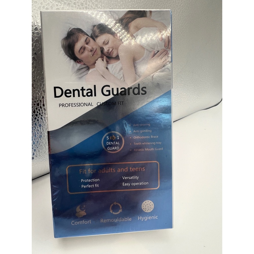 5 in 1 Dental Guards Professional Custom Fit Anti Snoring Grinding Mouth Guard